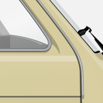 Volkswagen T3 Chrome Trim