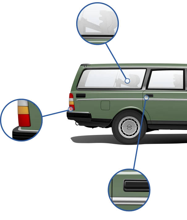 Volvo 240 Cars Enth Canvas Art Details Showcase