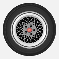 Volvo 240 BBS Silver 16'