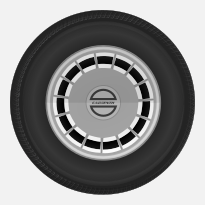 Volvo 240 Standard wheels 14'